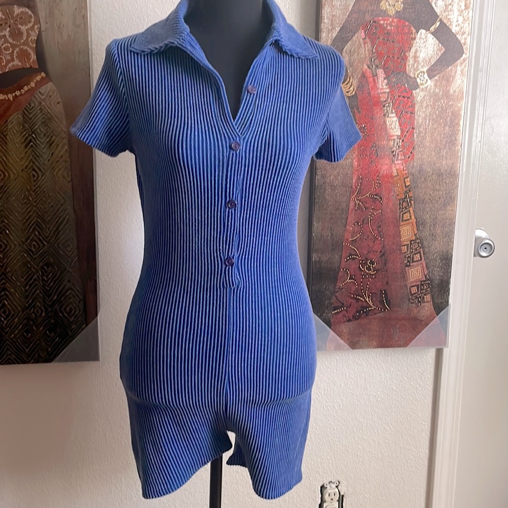 Blue romper